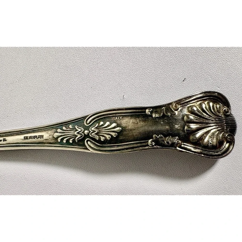 Vtg The Sheffield Silver Co Stainless Steel Cake Knife & Server  King's Pattern